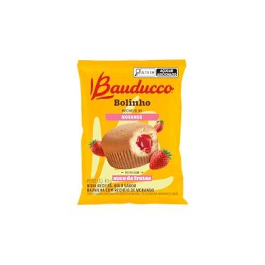 Imagem de Bolinho Baunilha e Morango Bauducco 40g