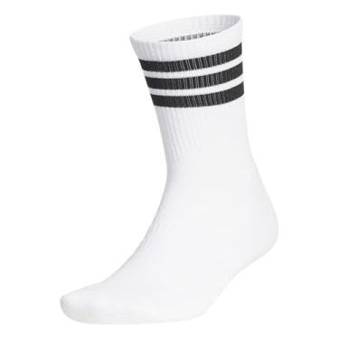 Imagem de adidas Meias masculinas de golfe com 3 listras