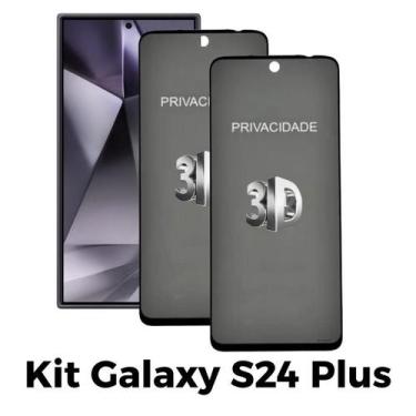 Imagem de 2UN Película 3D Privacidade de Vidro para Samsung Galaxy S24 Plus - No