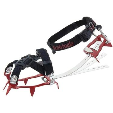 Imagem de Kahtoola KTS Crampons de Aço para Caminhadas com Peles de Liberação de Neve, Vermelho, M-L