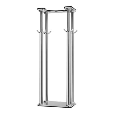 Imagem de YWJLQH Suportes para pia embutidos, haste de suporte para pia embaixo do balcão, suporte extensível para de banheiro, fácil de instalar, Altura 56 a 66 Cm