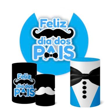 Imagem de Trio Capas Cilindro + Painel Redondo Dia dos Pais (K1PAI0032)