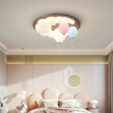 Imagem de Moderno Simplicidade Balão Lâmpada De Teto LED Criatividade Personalizada Quarto Da Menina Estudo Jardim De Infância Decoração Leve Jardim De Infância Decoração Luz (Estilo 53) (Estilo 10)