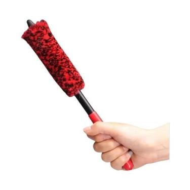 Imagem de Escova De Detalhamento De Rodas De Carro Flexível Com Anel De Aço, Mal