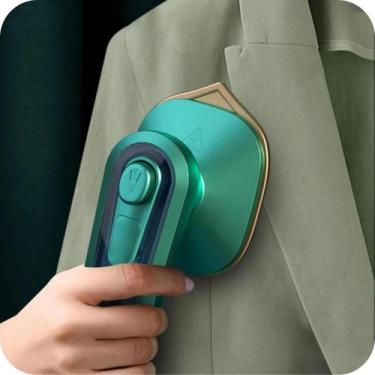 Imagem de Mini Ferro de Passar Roupa a Vapor Portátil Bivolt  Ideal para Viagens
