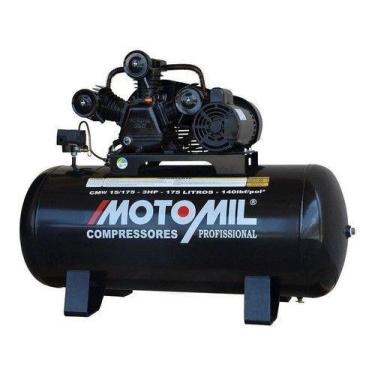 Imagem de Compressor de Ar Motomil CMW-15/175 - 140LBS 3,0HP, 127/220V