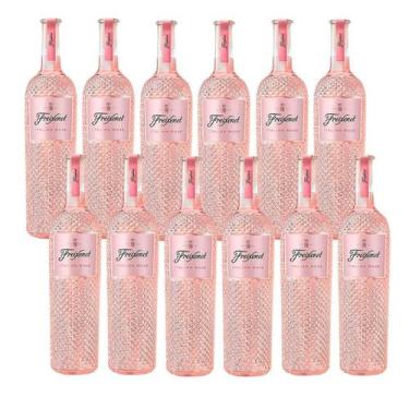 Imagem de Kit 12 Garrafas Vinho Italiano Freixenet Fino Italian Rosé