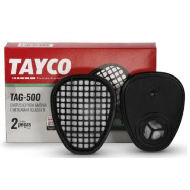 Imagem de Par Cartucho Químico Tayco TAG-500 P/ Amônia e Metalamina