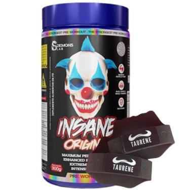 Imagem de Pre Treino Insane Original Grape 300g Luva - Demons Lab