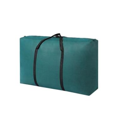 Imagem de AFXGUSD Saco de Embalagem para Mudança, Caixa de Armazenamento, Bolsa de Viagem, Bolsa de Armazenamento para Travesseiros de Cama, verde 180L