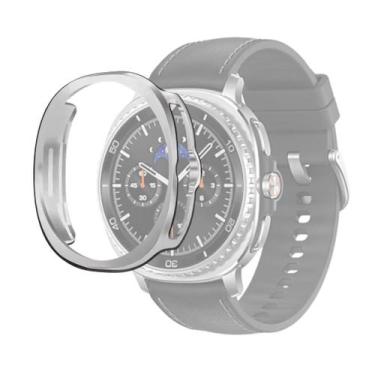 Imagem de Capa Bumper Para Galaxy Watch 8 Classic - Prata - Esquire Tech