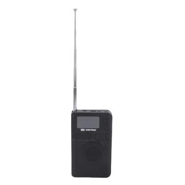 Imagem de Jectse Rádio de Bolso Portátil Rádio Recarregável, Alto -falante, MP3 Player Com Tela Colorida, Antena Retrátil para Viajar, Caminhada, Caminhada