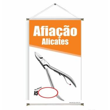 Imagem de Banner pronto Alicate BA 012 medida 45x70 cm arte pronta