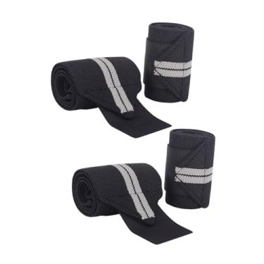 Imagem de simhoa 4 peças de cintas de suporte de pulso de alta elasticidade, bandagem esportiva para academia e fitness