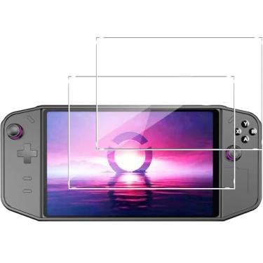 Imagem de Murmure [Pacote com 2 protetores de tela para Lenovo Legion GO, rigidez 9H [clareza HD] Película de vidro temperado anti-arranhões, fácil instalação, sem bolhas