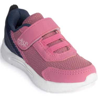 Imagem de Tênis Infantil Klin New Sport Conforto Escola Original, Pink, 29