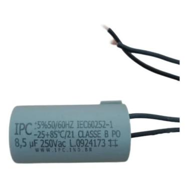 Imagem de Capacitor 8,5 uf 2 fios - IPC