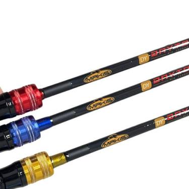 Imagem de Vara de Carbono Para Molinete 2 Parte 1,60mt 20lb Makis Fishing, Azul