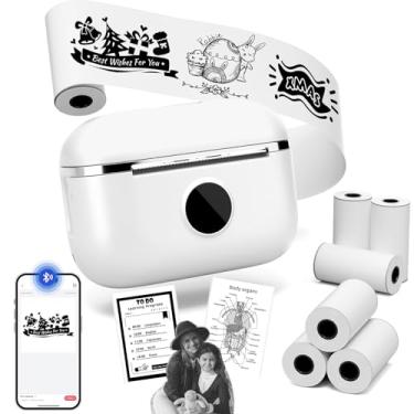 Imagem de HiHTV T02E Impressora de autocolantes branco