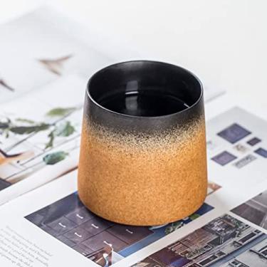 Imagem de meicilin Canecas de café de cerâmica grandes feitas à mão para homens/mulheres, xícara de chá de 293 ml para escritório e casa, segura para micro-ondas e lava-louças, presente para pais, familiares e