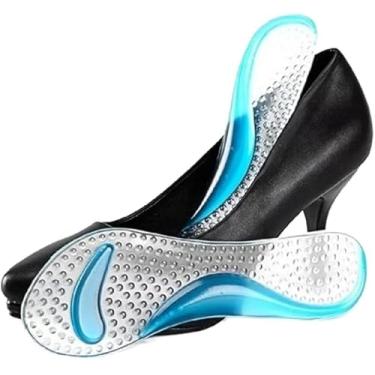 Imagem de Palmilha Gel Feminina Massagem Salto Alto Ortopedica