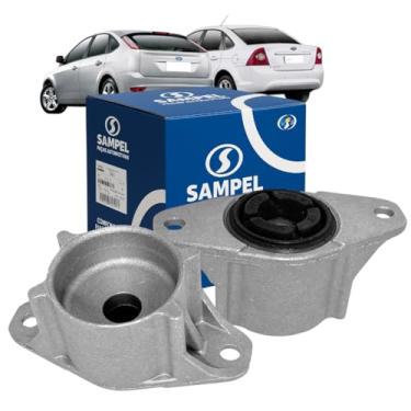 Imagem de Par Coxins Amortecedor Traseiro 2770 Compatível com Focus Hatch Sedan 2009 a 2013 Suspensão Traseira