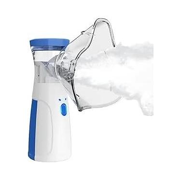 Imagem de Inalador Nebulizador Inalador Ultrassonico, sem fio recarregavel USB Compacto Portatil, Silencioso Criança e Adulto.