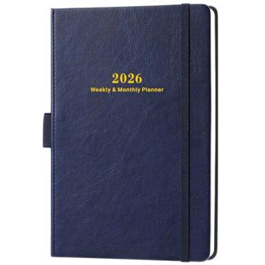 Imagem de Lemome Agenda 2024-2025, 14,5 x 20,8 cm, azul, semanal, acadêmica, bolso interno, 44 páginas de notas
