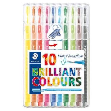 Imagem de Caneta Staedlter Triplus Broadliner Brilliant Colours 0.8 mm - Staedtl