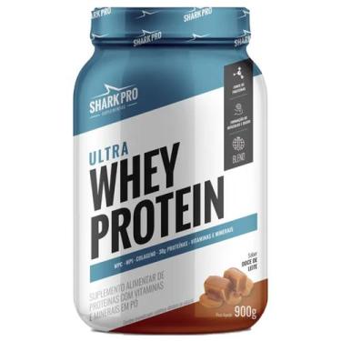 Imagem de Ultra Whey Pote 907g Shark Pro, DOCE DE LEITE