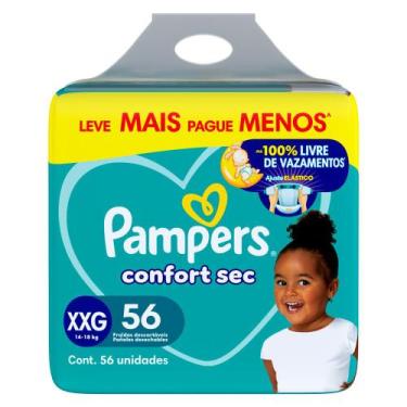 Imagem de Fralda Infantil Pampers Confort Sec Tamanho XXG Leve Mais Por Menos co