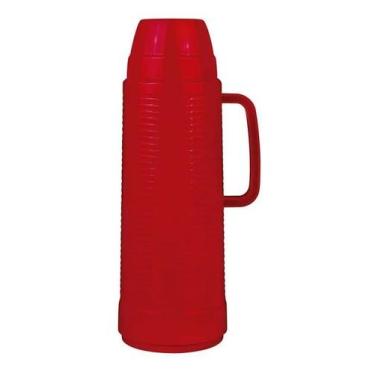 Imagem de Garrafa Térmica Café Chá 1 Litro Vermelha Mor