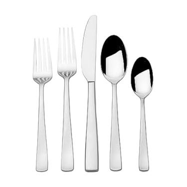 Imagem de Mikasa Conjunto de talheres de aço inoxidável Barrett 18.10, 20 peças, serviço para 4