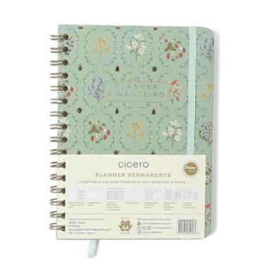 Imagem de PLANNER PERMANENTE WIRE-O JARDIM FINANCEIRO A5 VERDE