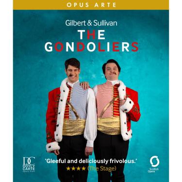 Imagem de Gilbert & Sullivan : The Gondoliers. Morgan, Nathan, Laugharne, Davies, Howard, Clark, Maunder. [DVD]