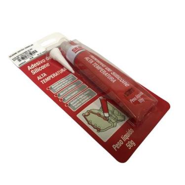 Imagem de Silicone acetico vermelho siloc 50g