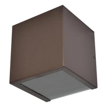 Imagem de 2X Arandela Alumínio 1 Foco Externa Muro Parede Dicróica 620