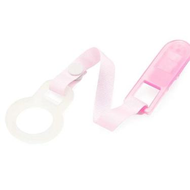 Imagem de Prendedor de Chupeta Lolly Clean Rosa