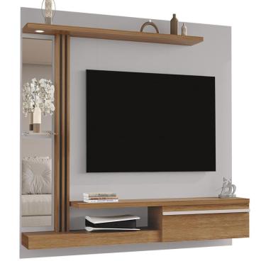 Imagem de Painel Suspenso Tv 55 Pol 160 Cm Denver Off White Cinamomo Bechara
