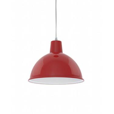 Imagem de Luminária Pendente Design Td 820 Vermelho - 02110001-14 - Taschibra