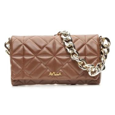 Imagem de Bolsa Feminina Corrente Grossa De Mão E De Ombro Lançamento - Avilla B