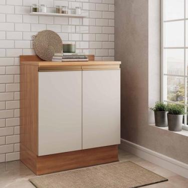 Imagem de Balcão 2 Portas 80cm com Tampo Aroeira CabeCasa MadeiraOriginals - Cab