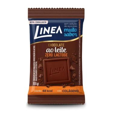 Imagem de Chocolate Linea 13G Zero Açúcar Ao Leite Zero Lactose
