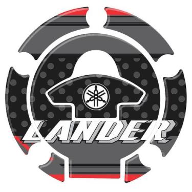 Imagem de Adesivo Protetor Tank Pad Resinado Compatível com Motocicletas - Cromo