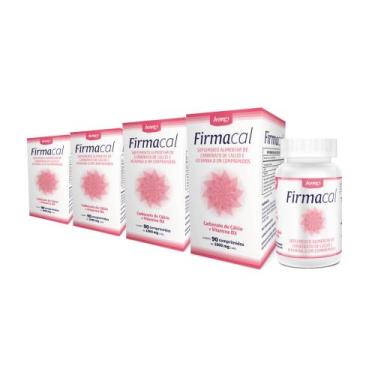 Imagem de Kit com 4 Firmacal  90 cp cada  Cálcio e Vitamina D  Benne