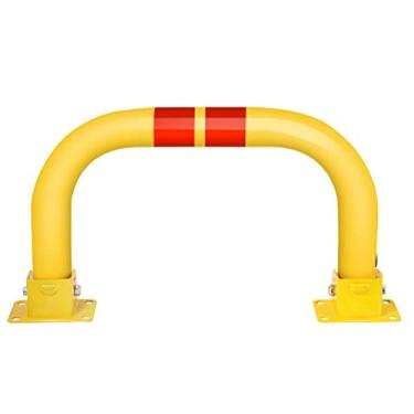 Imagem de Postes de estacionamento bloqueáveis trava de estacionamento trava de estacionamento economia de espaço para estacionamento de estacionamento protetor de entrada de garagem fácil instalação contra