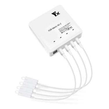 Imagem de Carregador Hub 4 Baterias Drone Dji Mavic Air 2 / Air 2S - Sunnylife