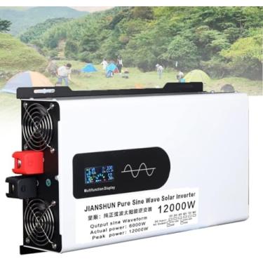 Imagem de 5000w 6000w 8000w 9000w 10000w 12000w Inversor De Onda Senoidal Pura Inversores De Energia Dc Dc 12v / 24v / 48v / 60v / 72v / 96v Para Ac 220v 230v Inversor De Energia Para Caminh, 12000W, 24V