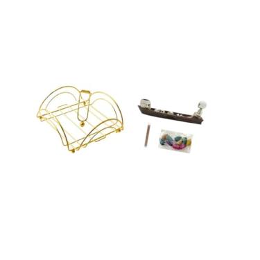 Imagem de Fenteer Porta-guardanapos E Incenso com Caveira Pesada para Armazenamento de Mesa, Decoração de Halloween, Escultura Dispensadora para Hotel, Bar, Café, Quart