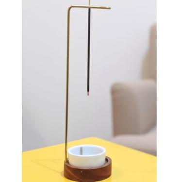 Imagem de Incensário Invertido Redondo Luxo Porcelana ao Contrario 1 Caixa de Incensos Surpresa